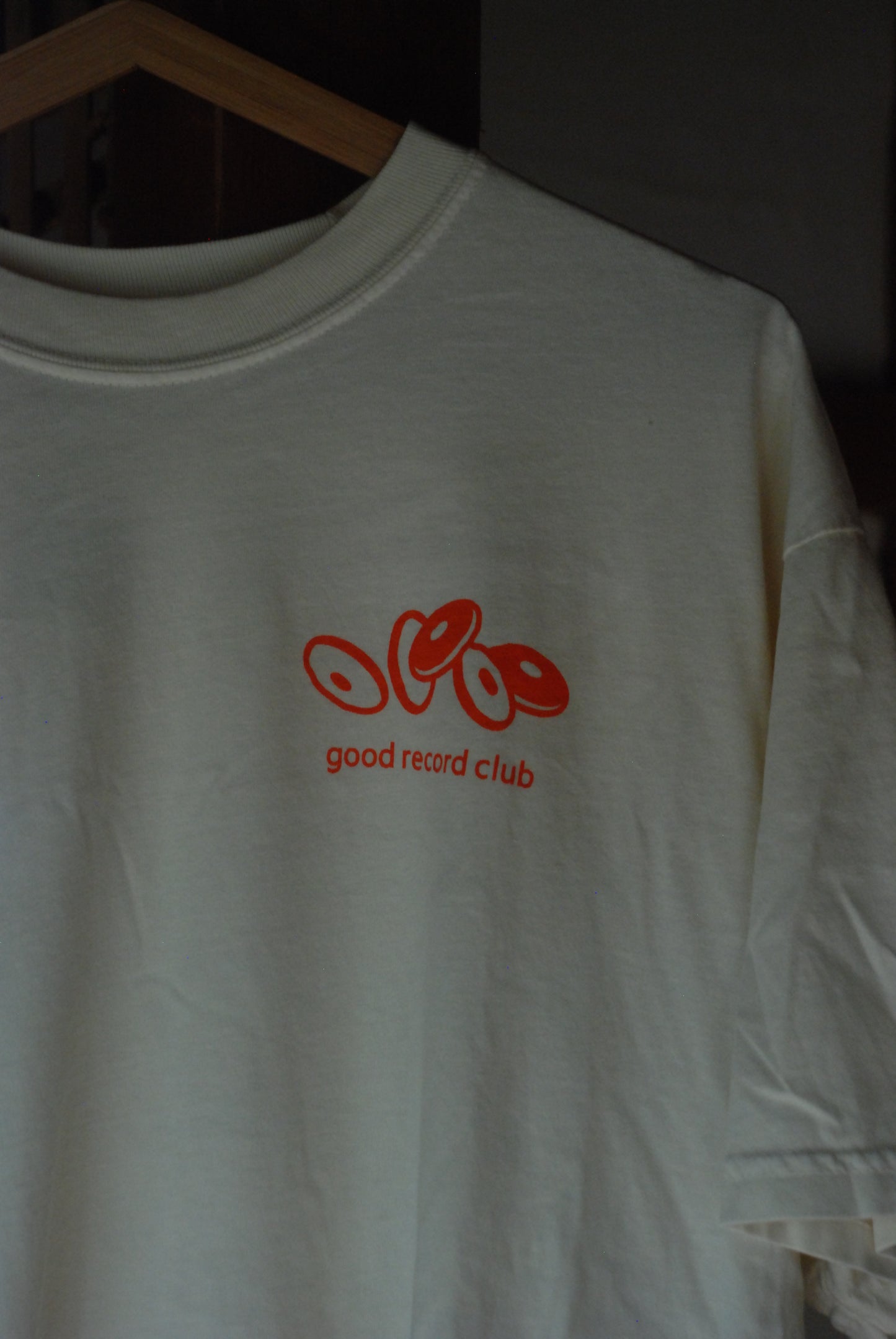 grc Silkscreen Print Logo Short Sleeve Garment Dyed T-shirt
