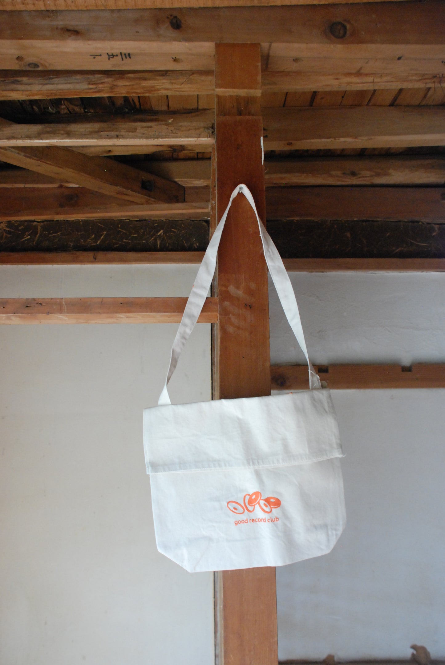 売り切れ grc Silkscreen Print Logo 10oz Cotton Canvas Tote Bag