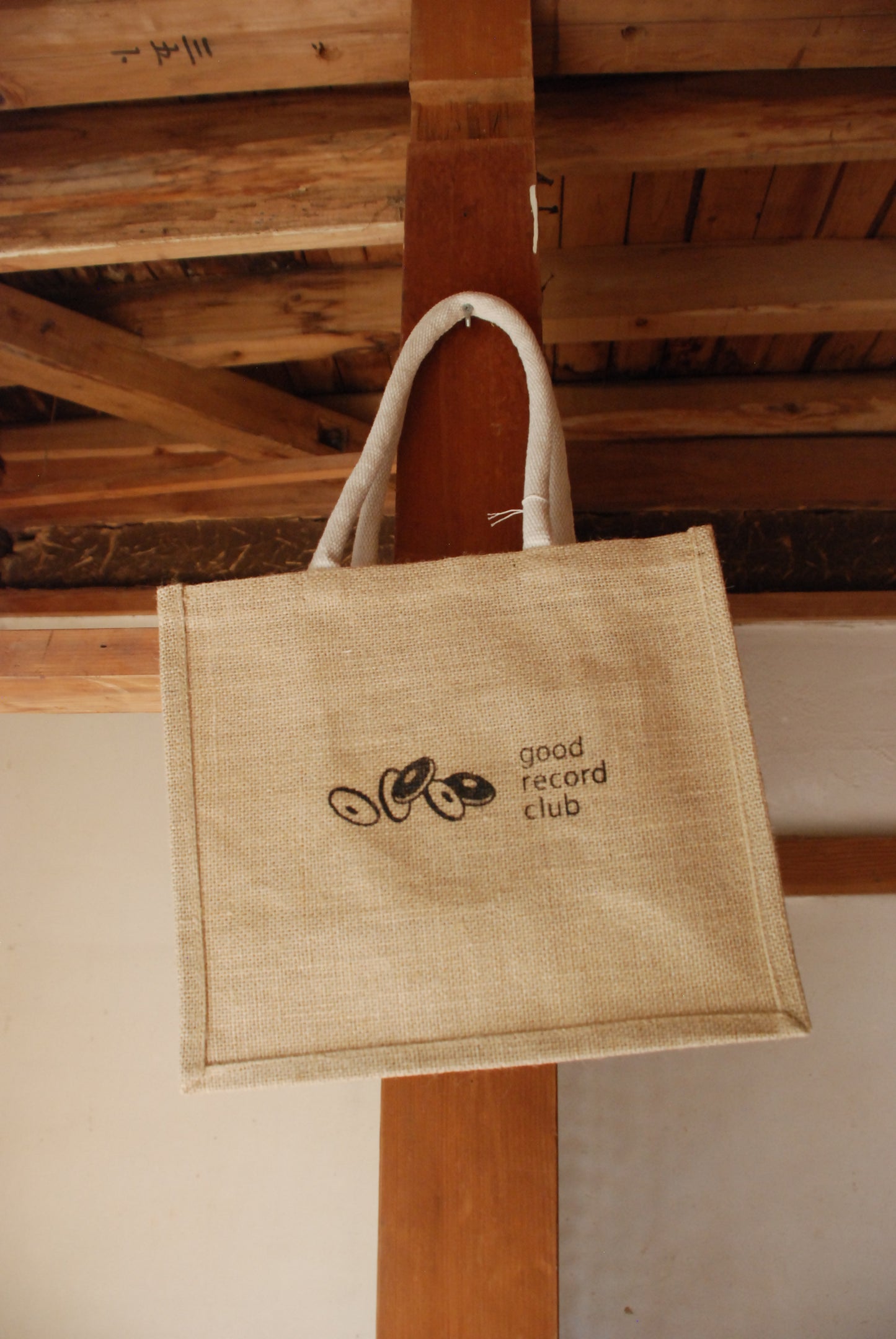 grc Silkscreen Print Logo Jute Bag