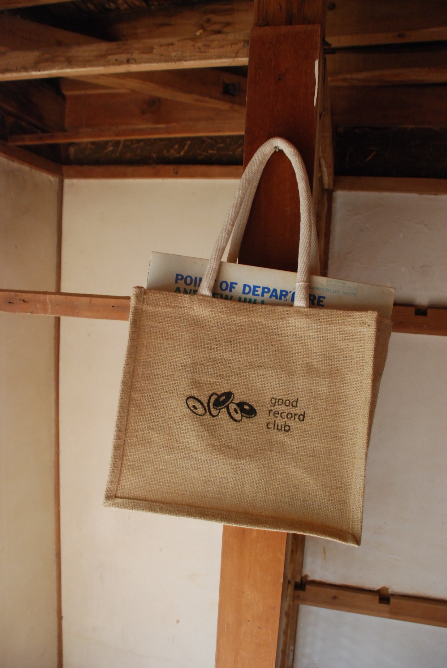 grc Silkscreen Print Logo Jute Bag