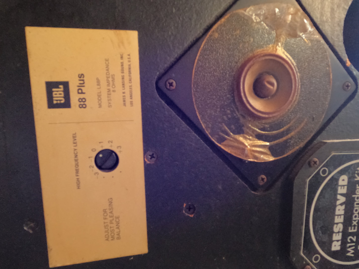 JBL L88 Plus 2 Way Speaker
