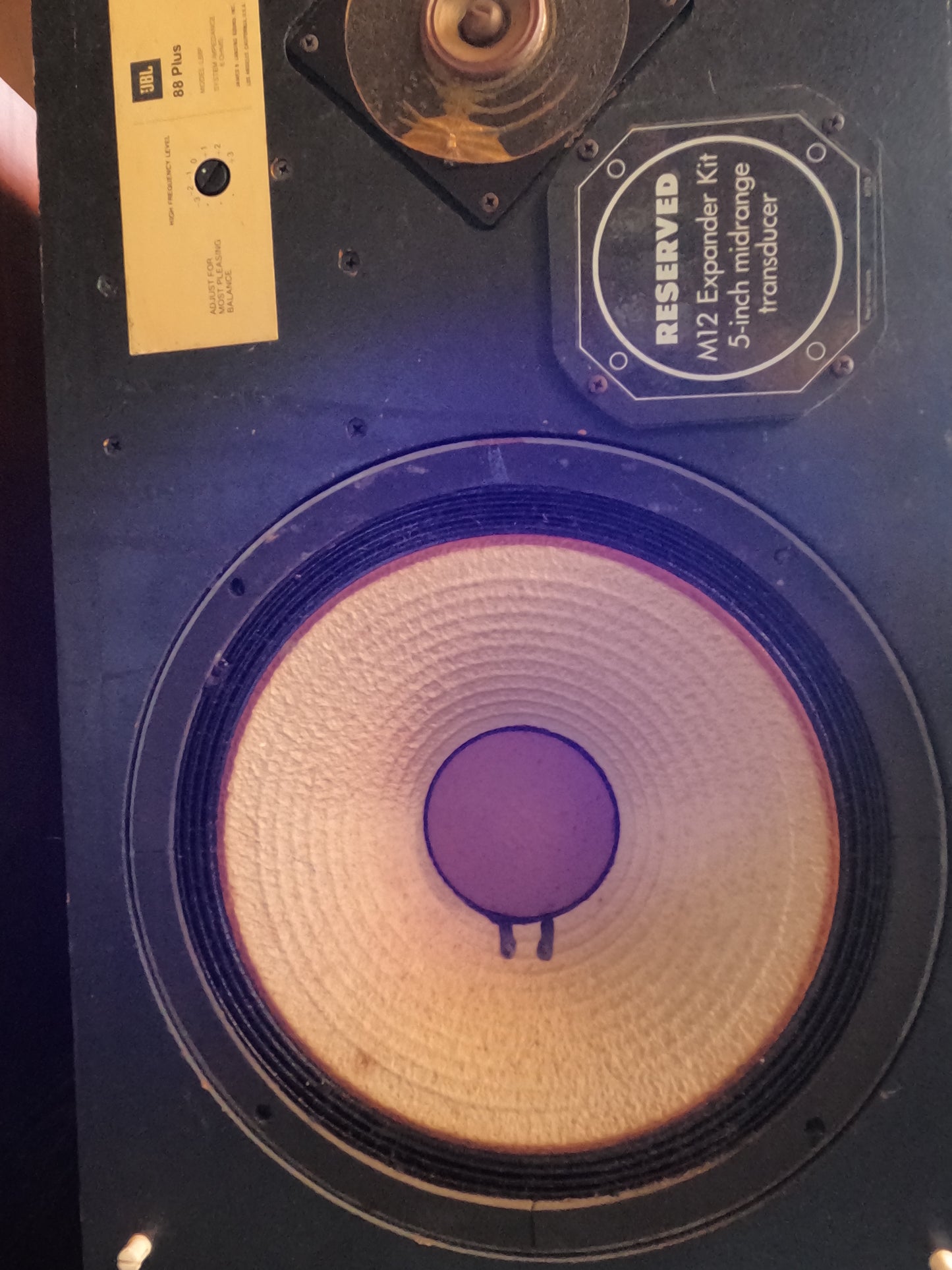 JBL L88 Plus 2 Way Speaker