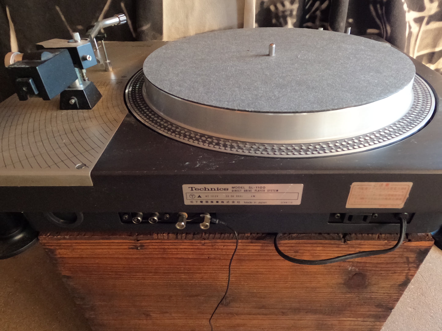 Technics SL-1100 Direct Drive Player System