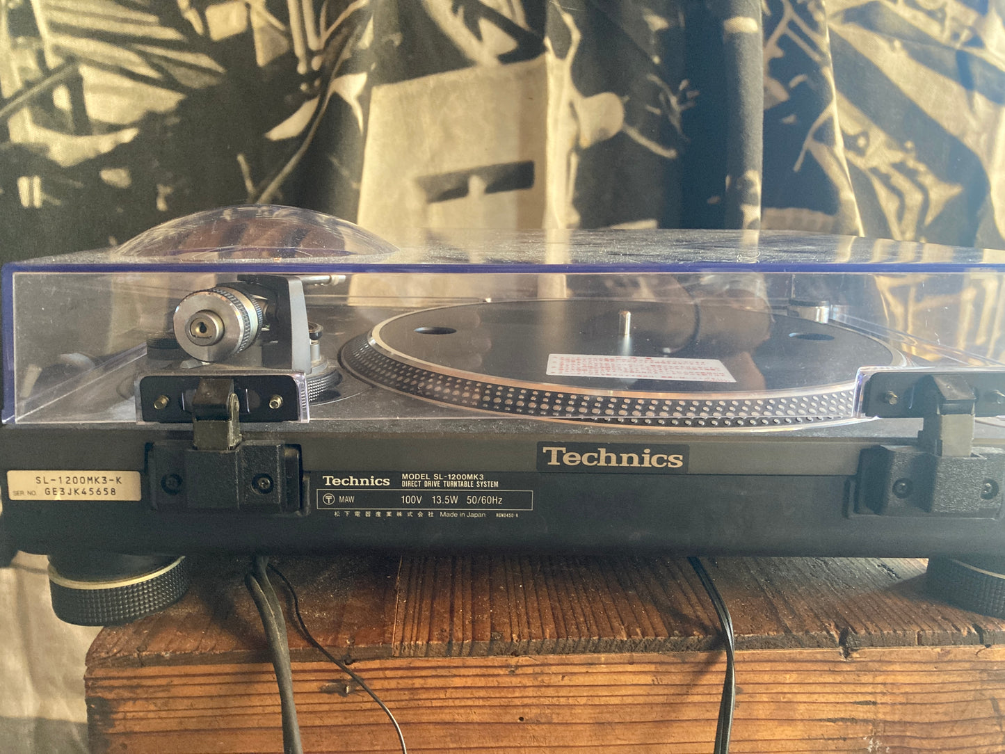Technics SL-1200MK3 Direct Drive Player System