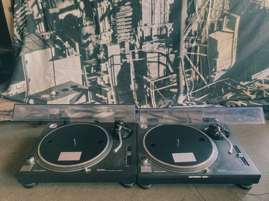 Technics SL-1200MK3 Direct Drive Player System Black Pair