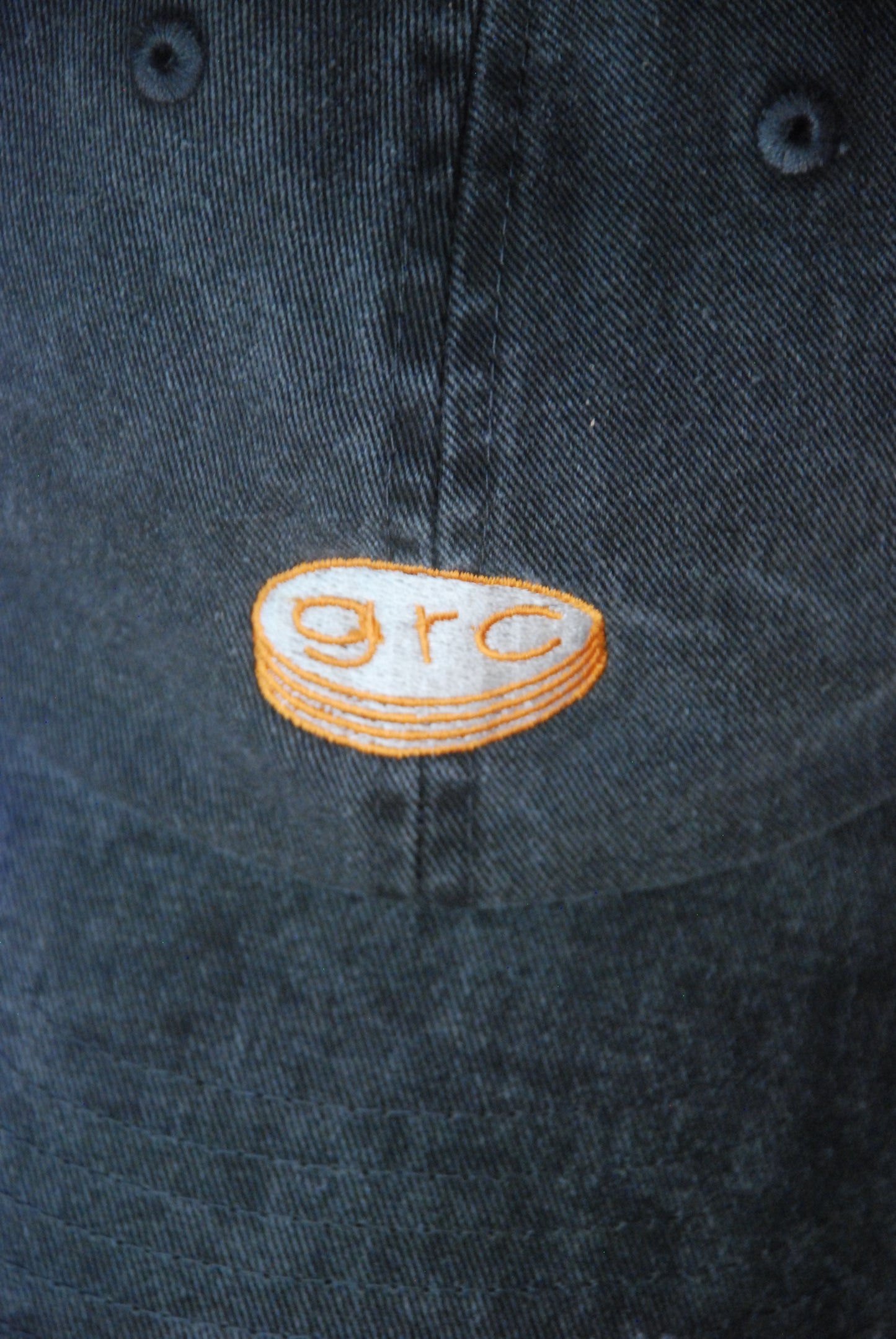 grc Embroidered Logo Baseball Low Cap Pigment Dyed