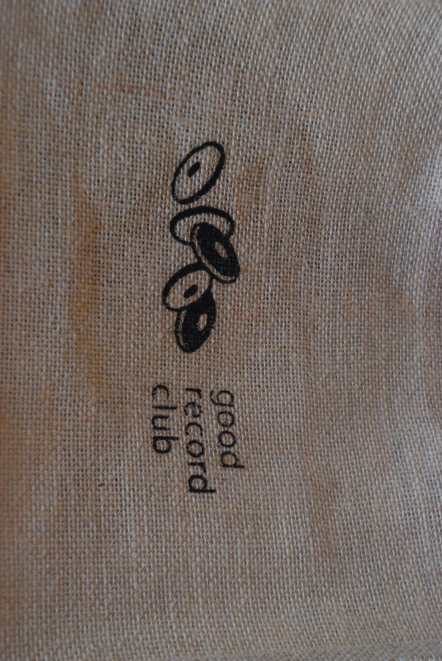grc Silkscreen Print Logo Jute Bag