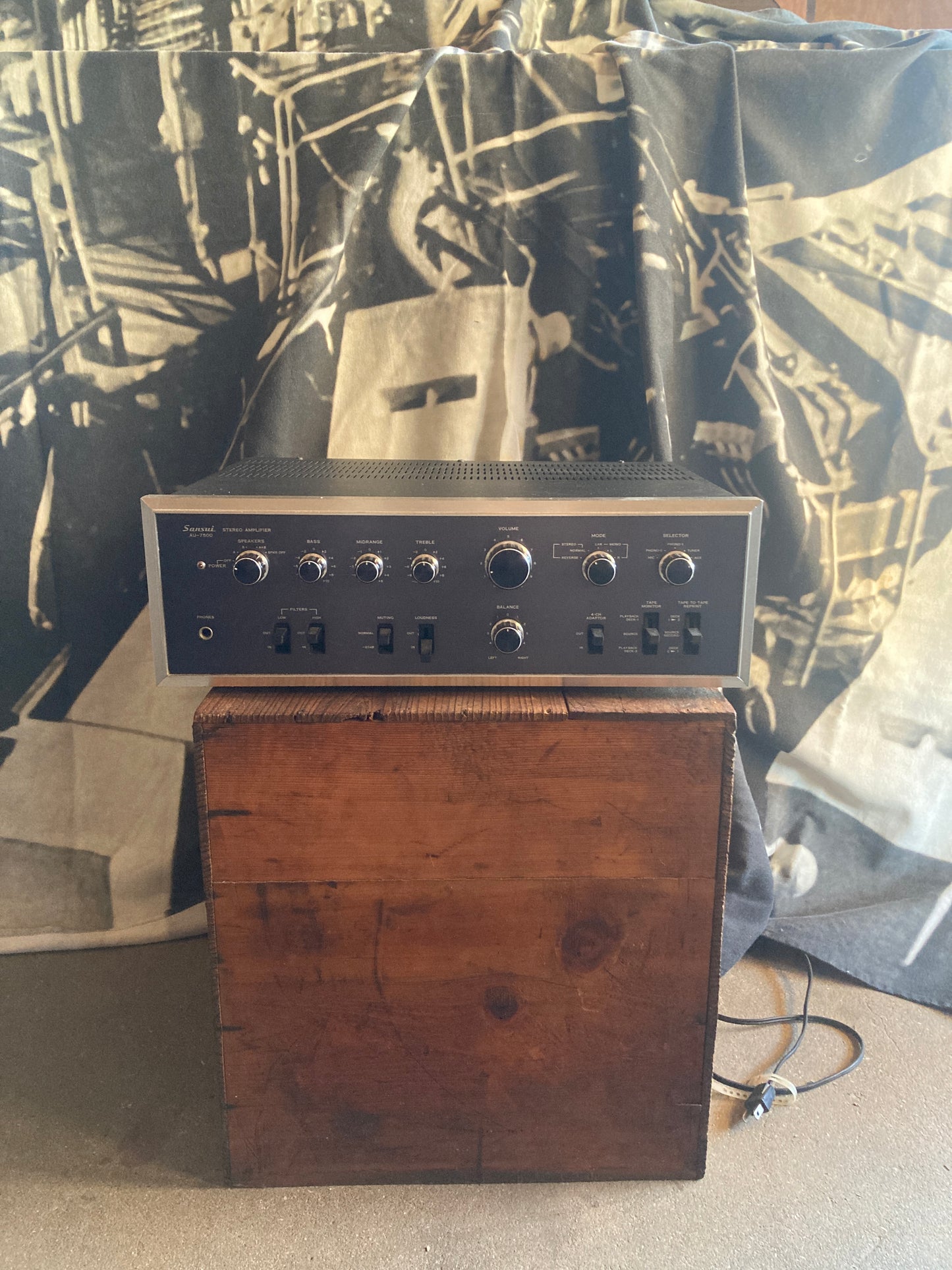SANSUI AU-7500 Stereo Amplifier