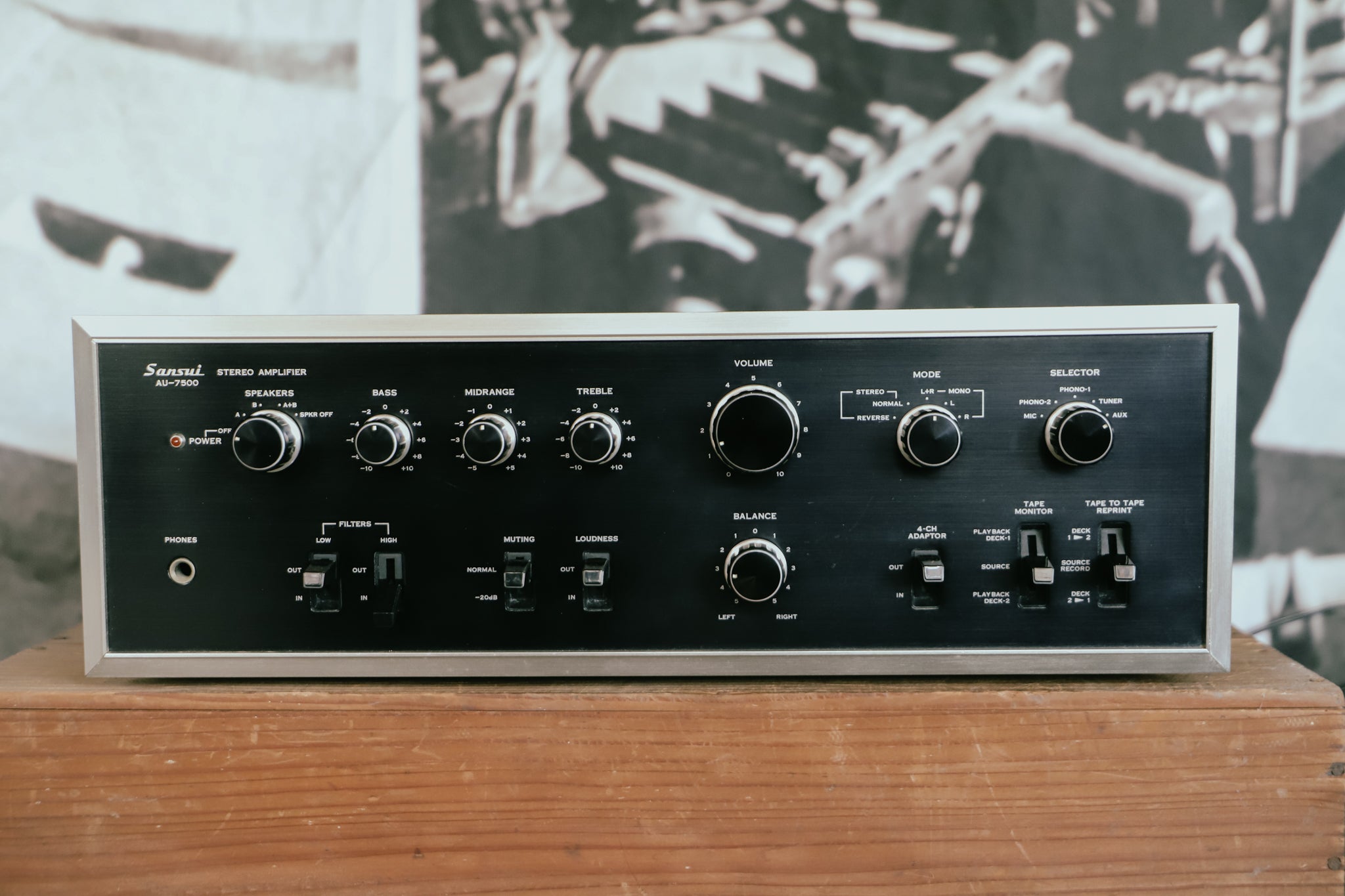 SANSUI AU-7500 Stereo Amplifier – good record club