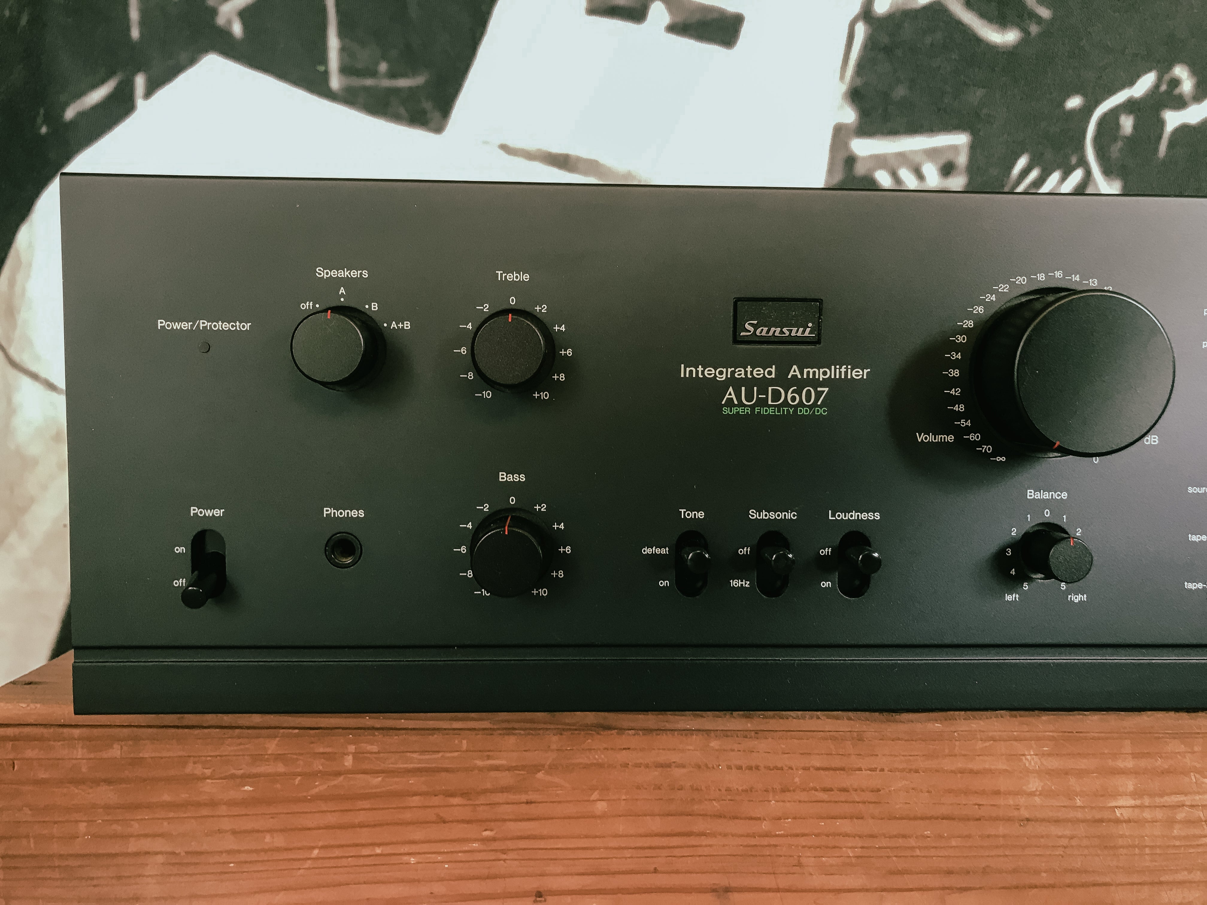 SANSUI AU-D607 Stereo Amplifier – good record club
